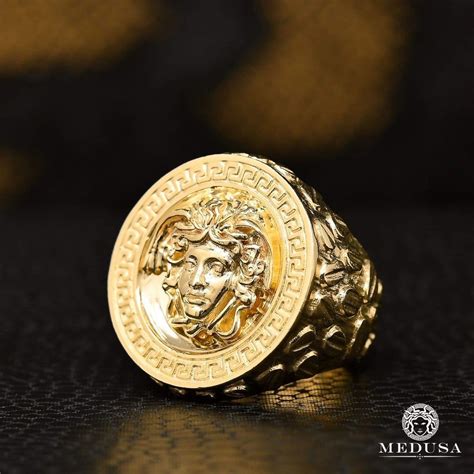 anillo de hombre versace|Anillos Versace de hombre .